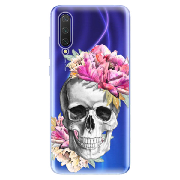 Odolné silikónové puzdro iSaprio - Pretty Skull - Xiaomi Mi 9 Lite