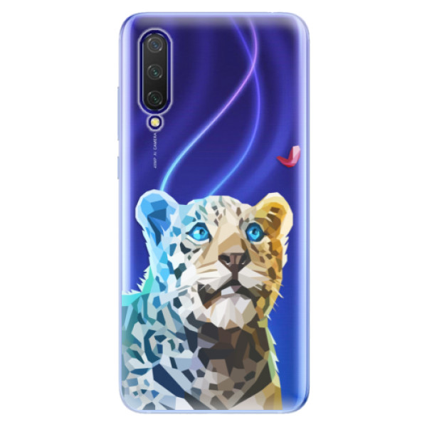 Odolné silikónové puzdro iSaprio - Leopard With Butterfly - Xiaomi Mi 9 Lite
