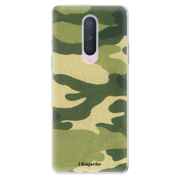 Odolné silikónové puzdro iSaprio - Green Camuflage 01 - OnePlus 8