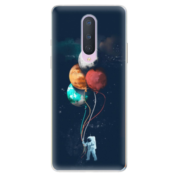 Odolné silikónové puzdro iSaprio - Balloons 02 - OnePlus 8