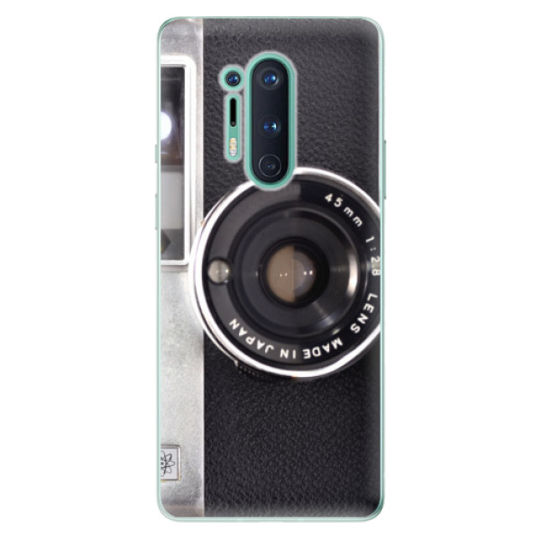 Odolné silikónové puzdro iSaprio - Vintage Camera 01 - OnePlus 8 Pro