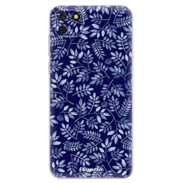 Odolné silikónové puzdro iSaprio - Blue Leaves 05 - Huawei Y5p