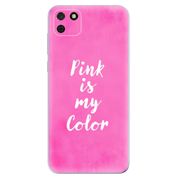 Odolné silikónové puzdro iSaprio - Pink is my color - Huawei Y5p