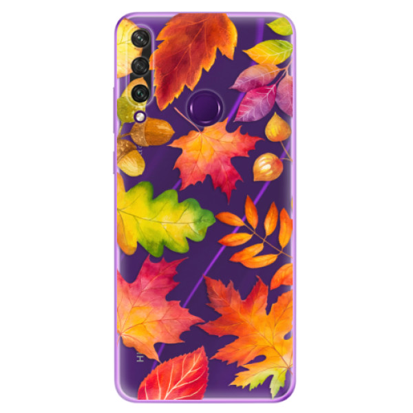 Odolné silikónové puzdro iSaprio - Autumn Leaves 01 - Huawei Y6p