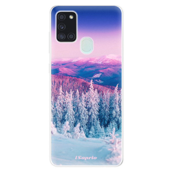 Odolné silikónové puzdro iSaprio - Winter 01 - Samsung Galaxy A21s