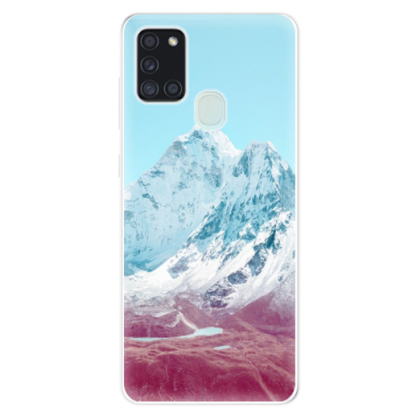 Odolné silikónové puzdro iSaprio - Highest Mountains 01 - Samsung Galaxy A21s