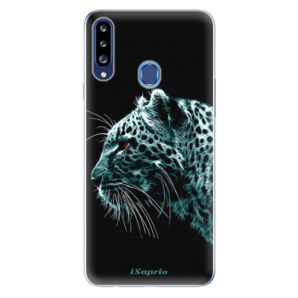 Odolné silikónové puzdro iSaprio - Leopard 10 - Samsung Galaxy A20s