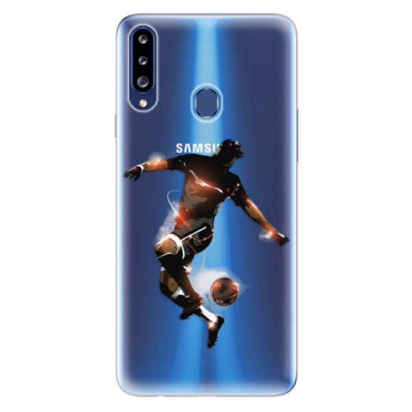Odolné silikónové puzdro iSaprio - Fotball 01 - Samsung Galaxy A20s