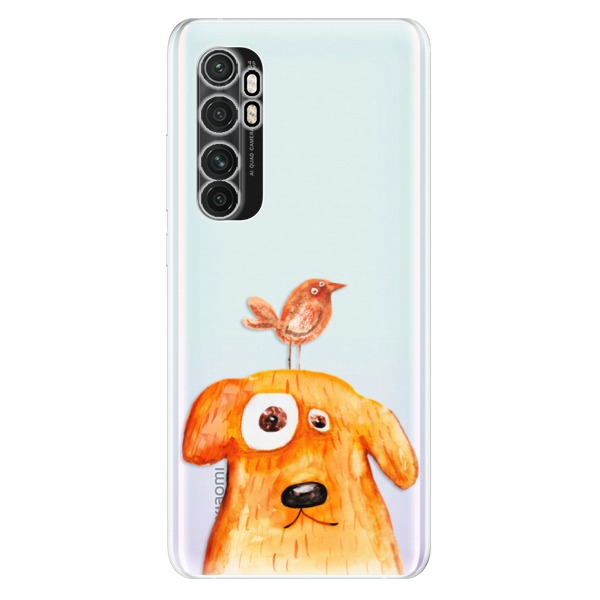 Odolné silikónové puzdro iSaprio - Dog And Bird - Xiaomi Mi Note 10 Lite