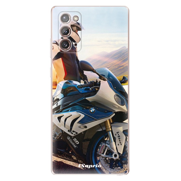 Odolné silikónové puzdro iSaprio - Motorcycle 10 - Samsung Galaxy Note 20