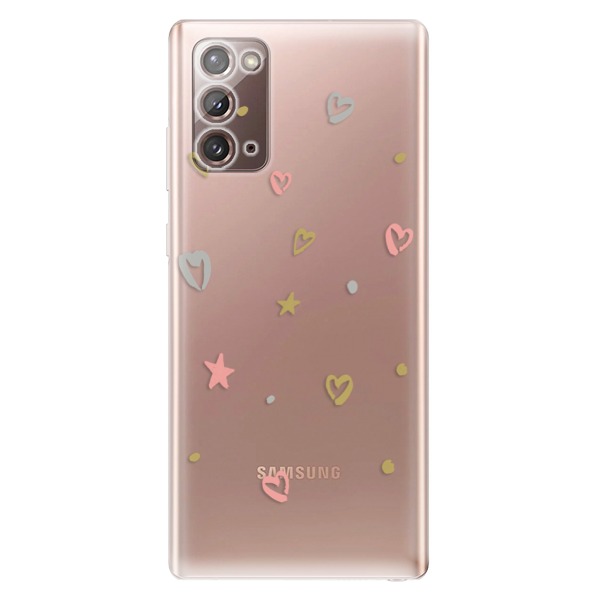 Odolné silikónové puzdro iSaprio - Lovely Pattern - Samsung Galaxy Note 20