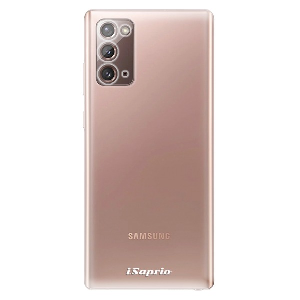 Odolné silikónové puzdro iSaprio - 4Pure - mléčný bez potisku - Samsung Galaxy Note 20