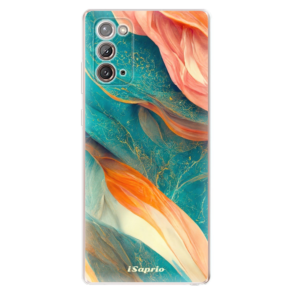 Odolné silikónové puzdro iSaprio - Abstract Marble - Samsung Galaxy Note 20