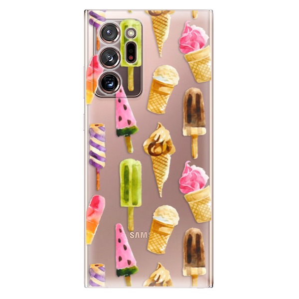 Odolné silikónové puzdro iSaprio - Ice Cream - Samsung Galaxy Note 20 Ultra