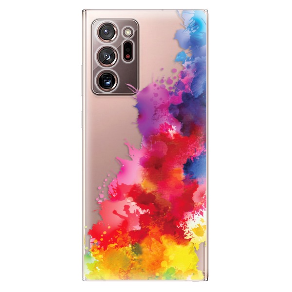 Odolné silikónové puzdro iSaprio - Color Splash 01 - Samsung Galaxy Note 20 Ultra