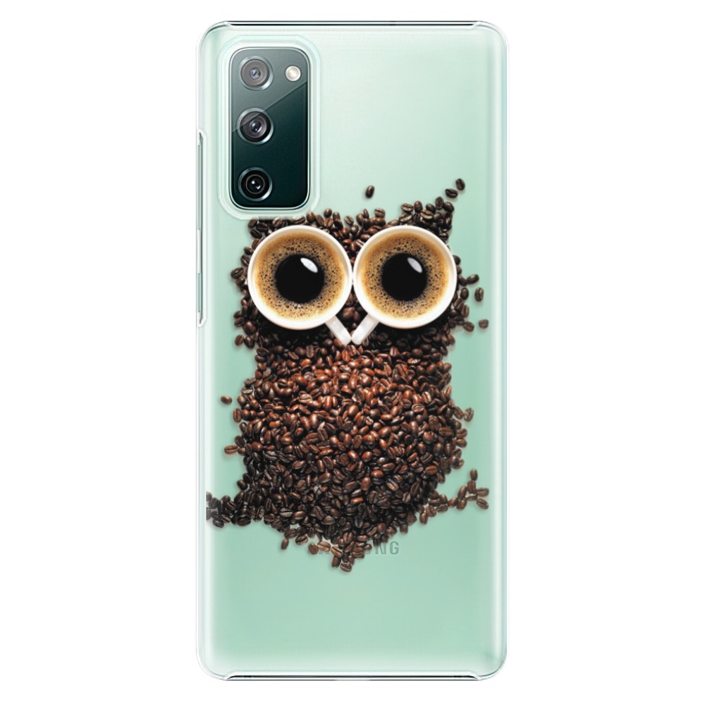Plastové puzdro iSaprio - Owl And Coffee - Samsung Galaxy S20 FE