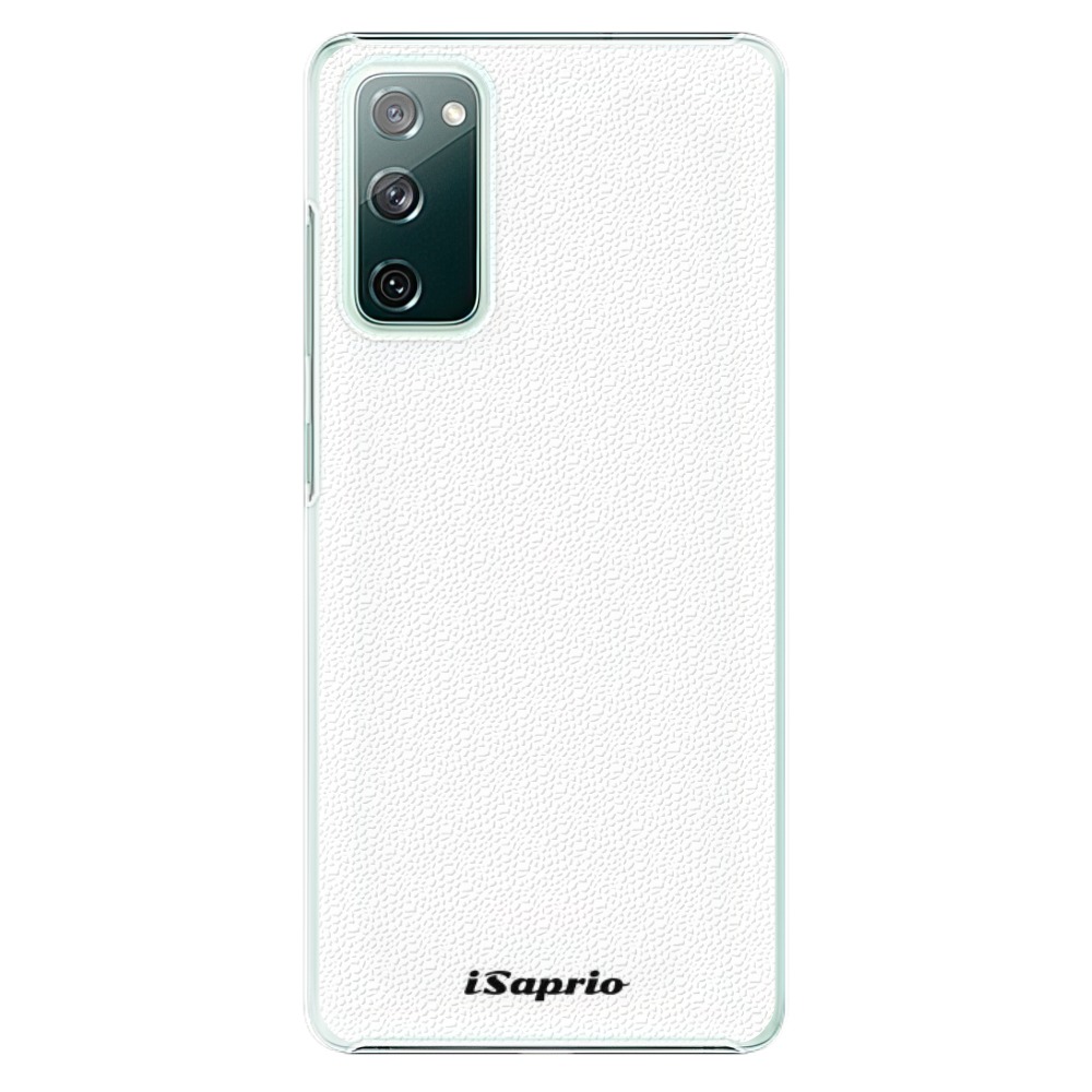 Plastové puzdro iSaprio - 4Pure - bílý - Samsung Galaxy S20 FE