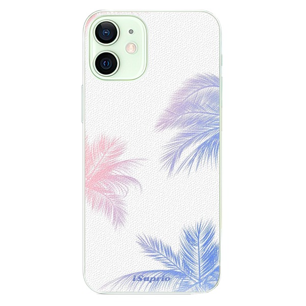 Plastové puzdro iSaprio - Digital Palms 10 - iPhone 12 mini