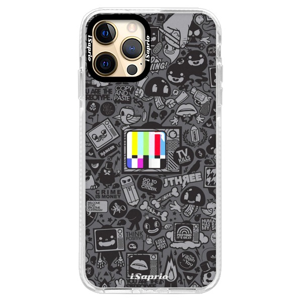 Silikónové puzdro Bumper iSaprio - Text 03 - iPhone 12 Pro Max