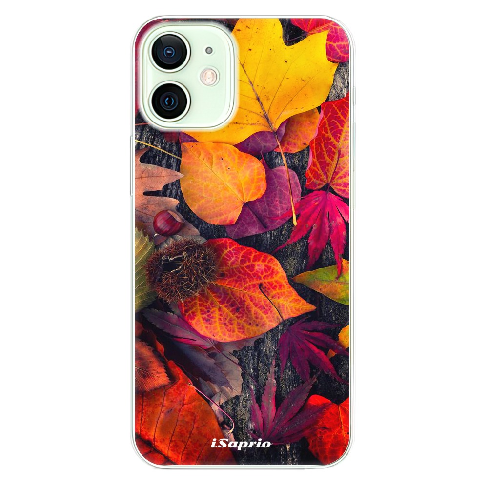 Odolné silikónové puzdro iSaprio - Autumn Leaves 03 - iPhone 12 mini