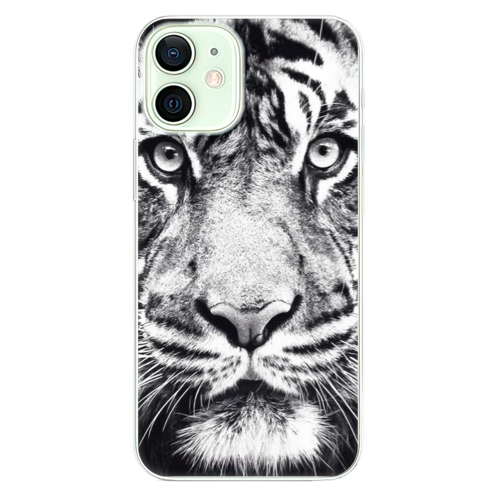 Odolné silikónové puzdro iSaprio - Tiger Face - iPhone 12 mini