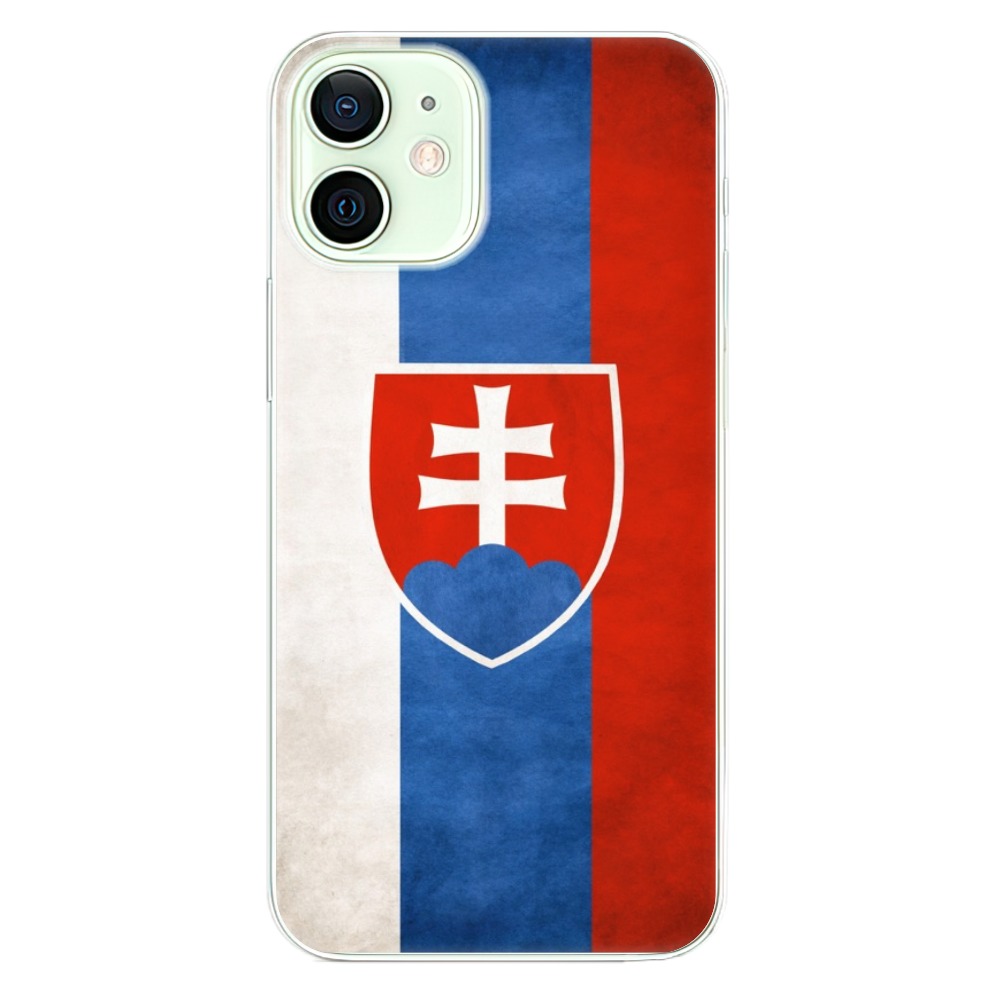 Odolné silikónové puzdro iSaprio - Slovakia Flag - iPhone 12 mini