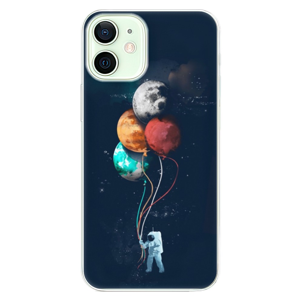 Odolné silikónové puzdro iSaprio - Balloons 02 - iPhone 12 mini