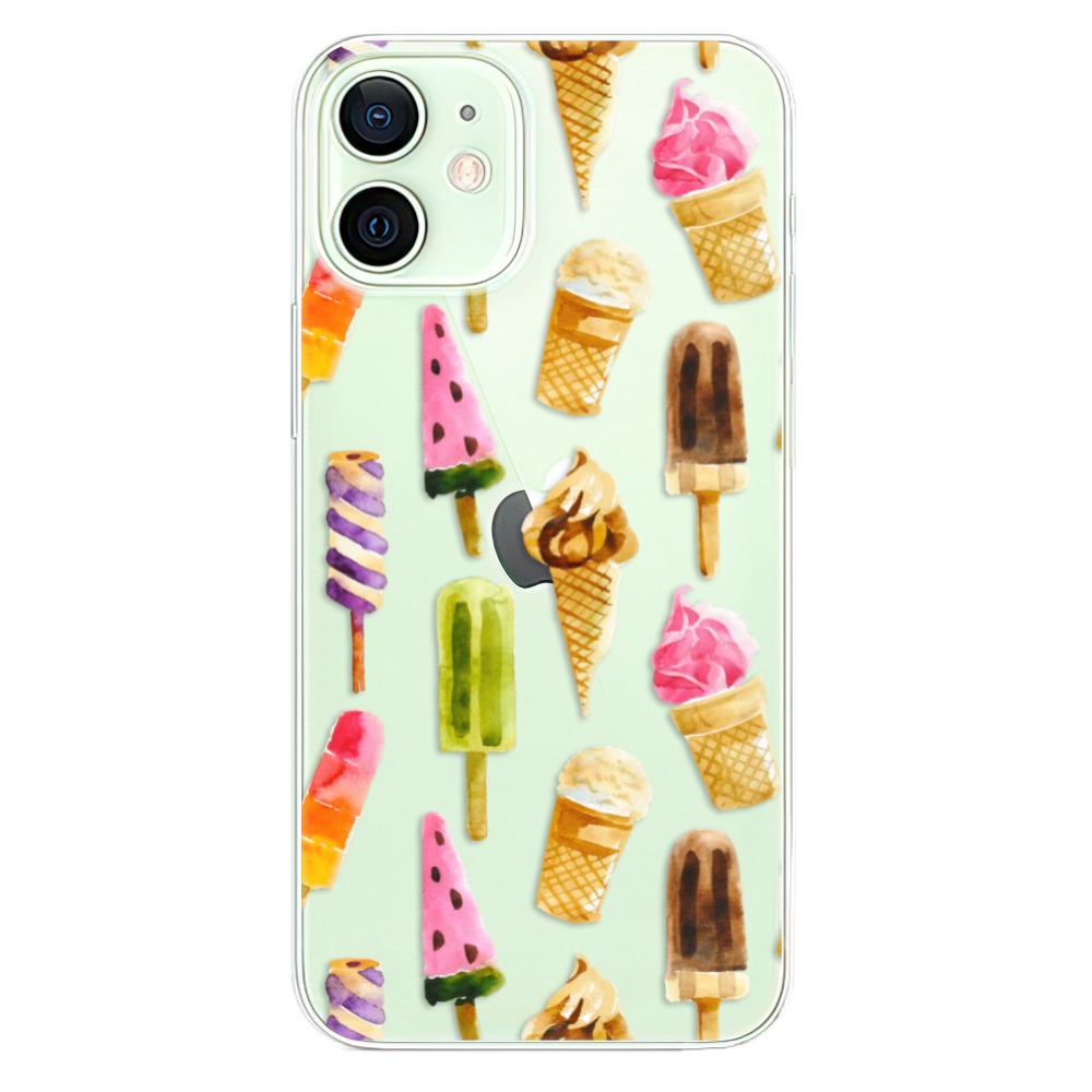 Odolné silikónové puzdro iSaprio - Ice Cream - iPhone 12 mini
