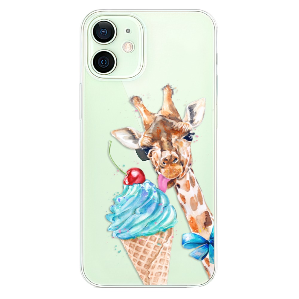 Odolné silikónové puzdro iSaprio - Love Ice-Cream - iPhone 12 mini