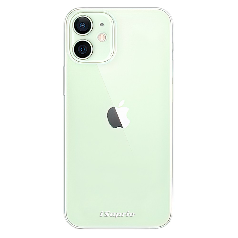 Odolné silikónové puzdro iSaprio - 4Pure - mléčný bez potisku - iPhone 12 mini