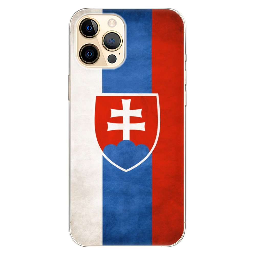 Odolné silikónové puzdro iSaprio - Slovakia Flag - iPhone 12 Pro