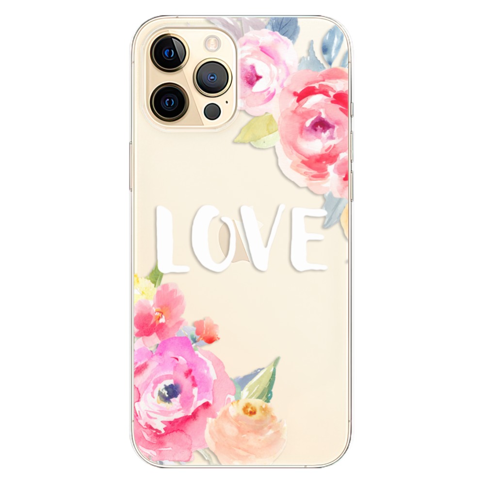 Odolné silikónové puzdro iSaprio - Love - iPhone 12 Pro