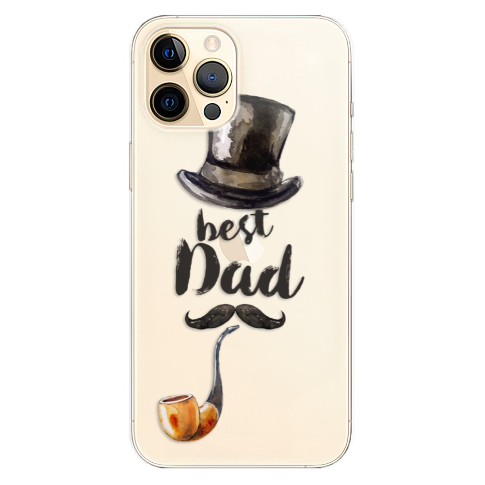 Odolné silikónové puzdro iSaprio - Best Dad - iPhone 12 Pro