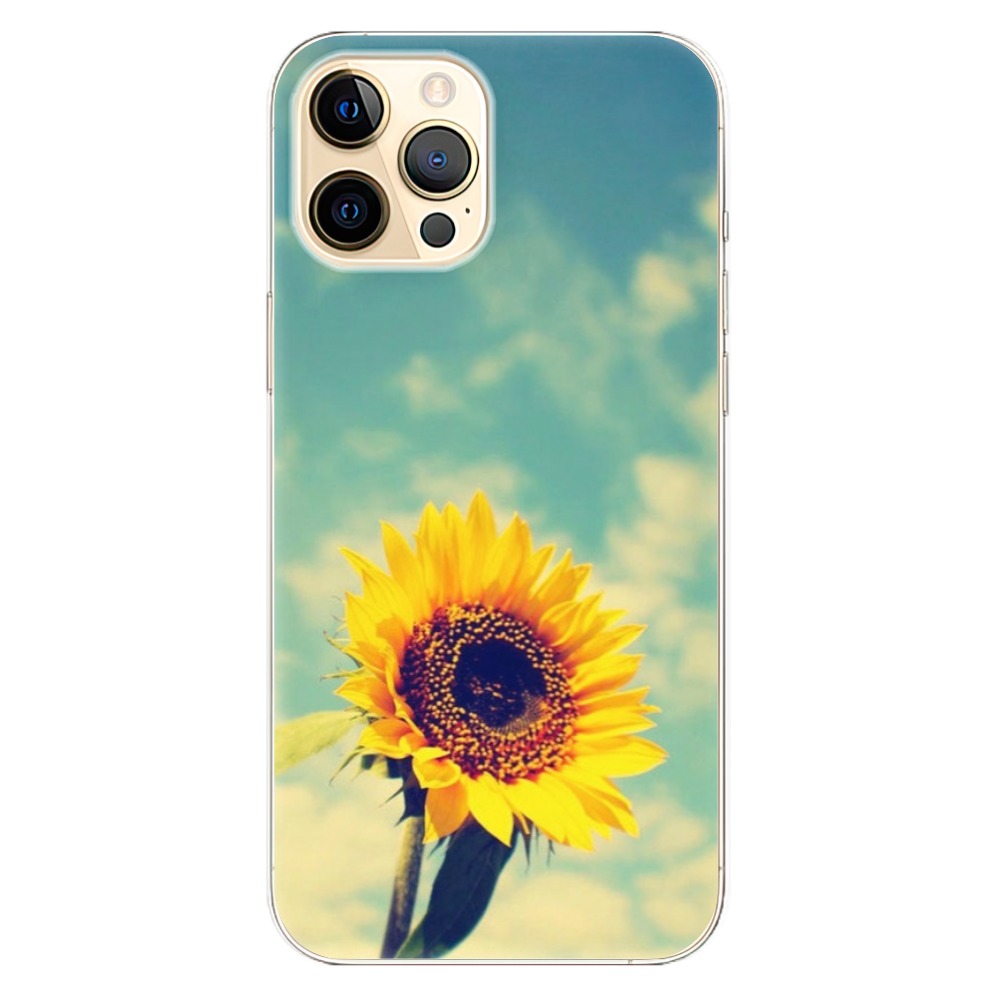 Odolné silikónové puzdro iSaprio - Sunflower 01 - iPhone 12 Pro Max