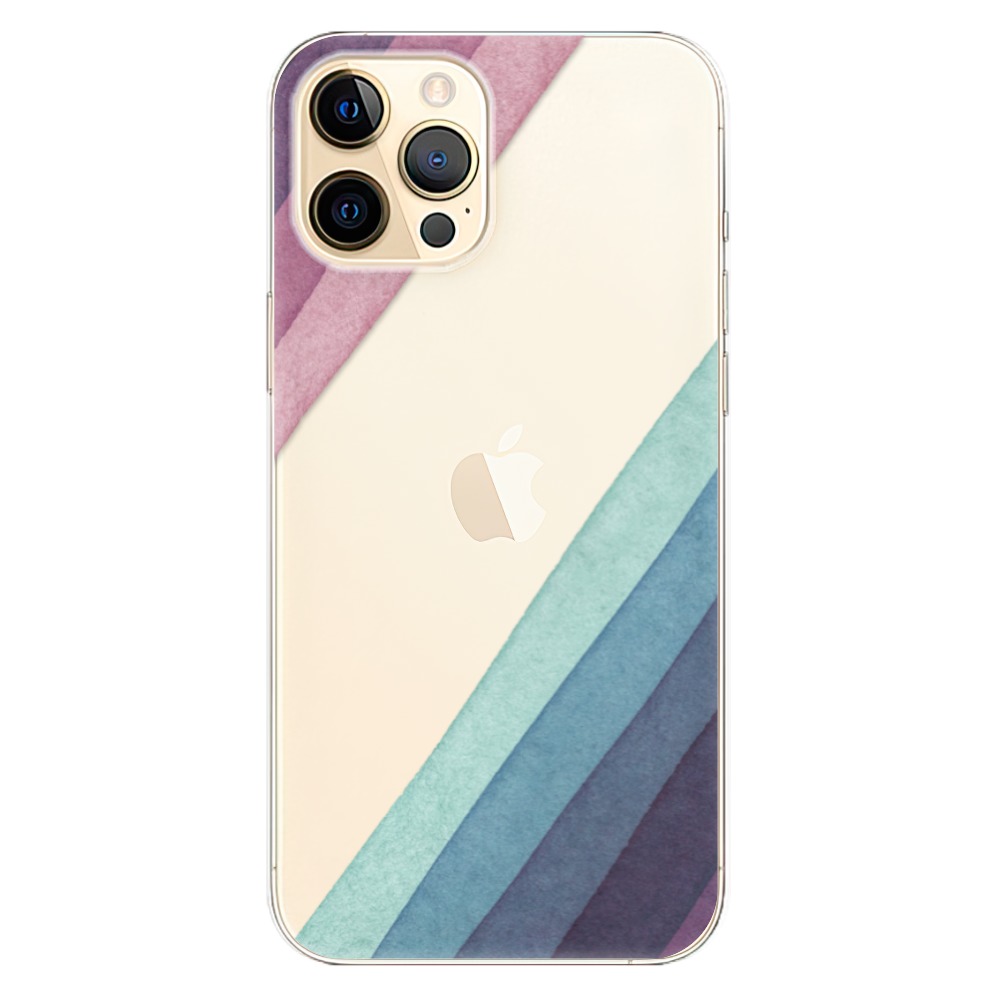Odolné silikónové puzdro iSaprio - Glitter Stripes 01 - iPhone 12 Pro Max