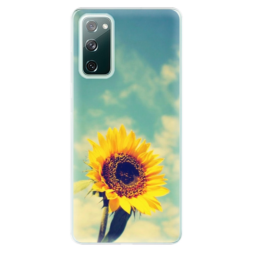 Odolné silikónové puzdro iSaprio - Sunflower 01 - Samsung Galaxy S20 FE