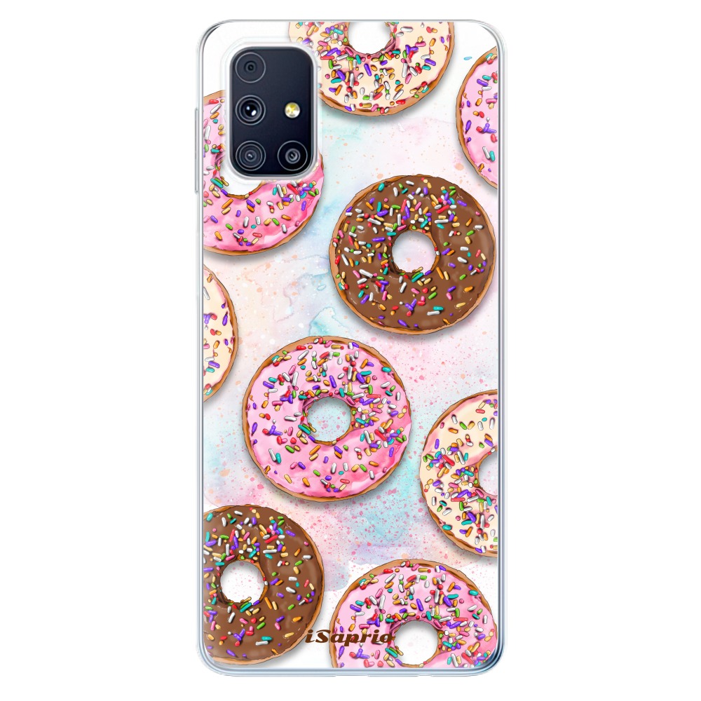 Odolné silikónové puzdro iSaprio - Donuts 11 - Samsung Galaxy M31s
