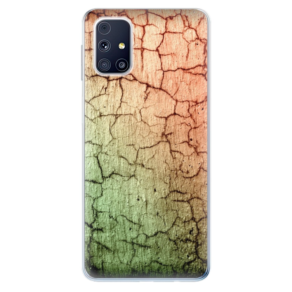 Odolné silikónové puzdro iSaprio - Cracked Wall 01 - Samsung Galaxy M31s