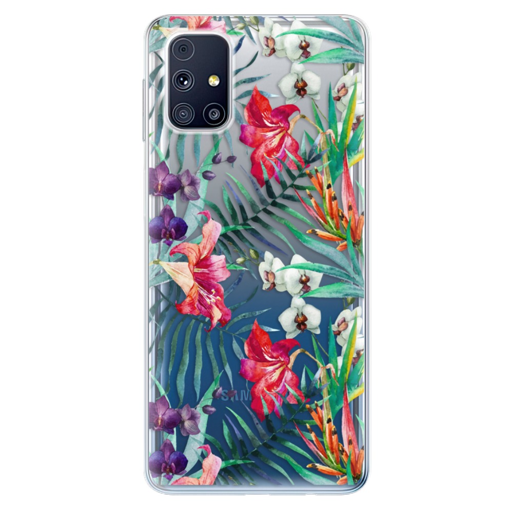 Odolné silikónové puzdro iSaprio - Flower Pattern 03 - Samsung Galaxy M31s