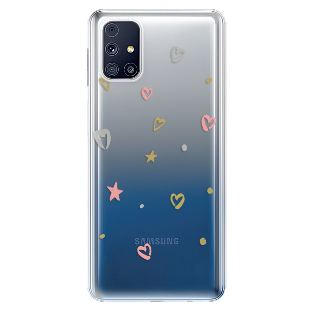 Odolné silikónové puzdro iSaprio - Lovely Pattern - Samsung Galaxy M31s