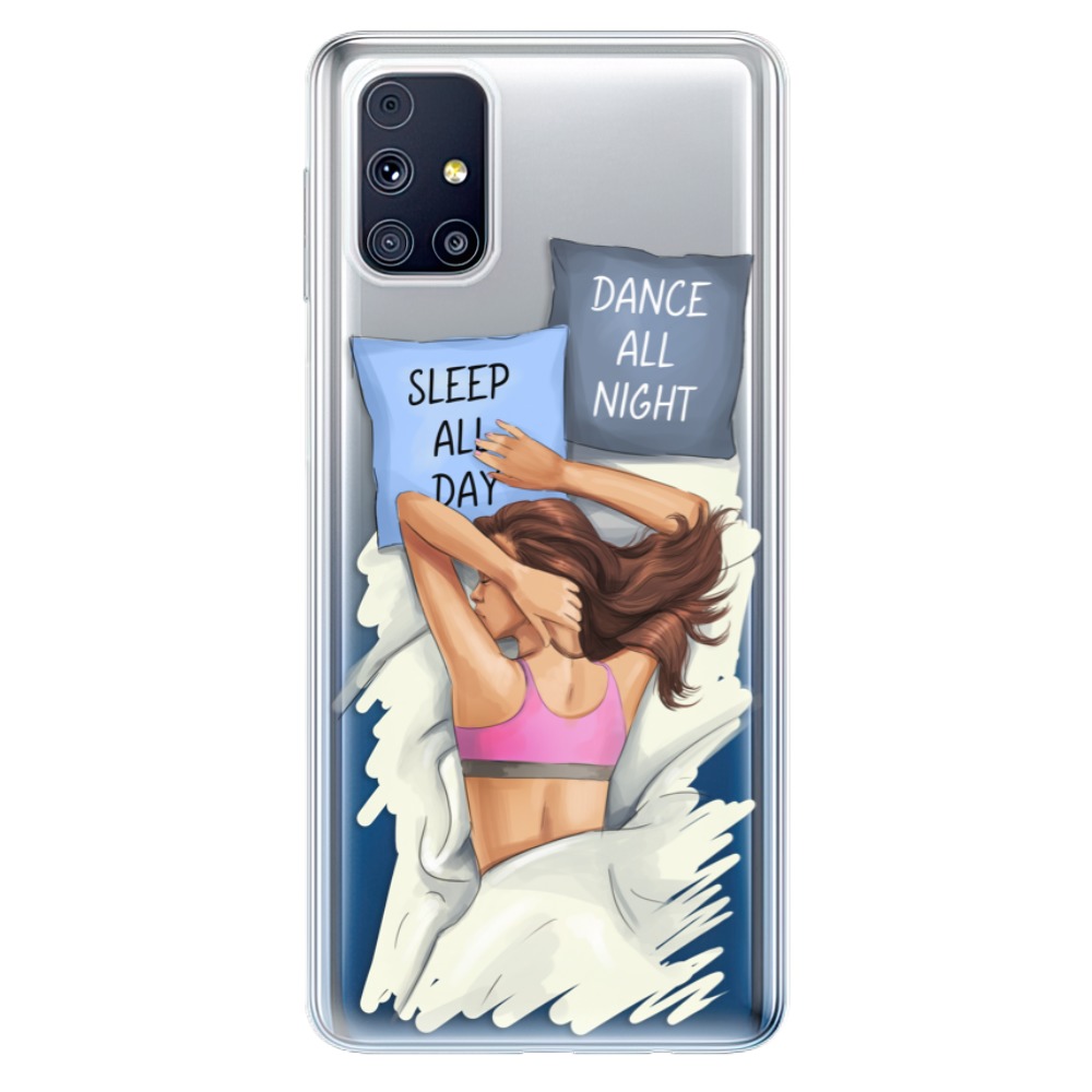 Odolné silikónové puzdro iSaprio - Dance and Sleep - Samsung Galaxy M31s