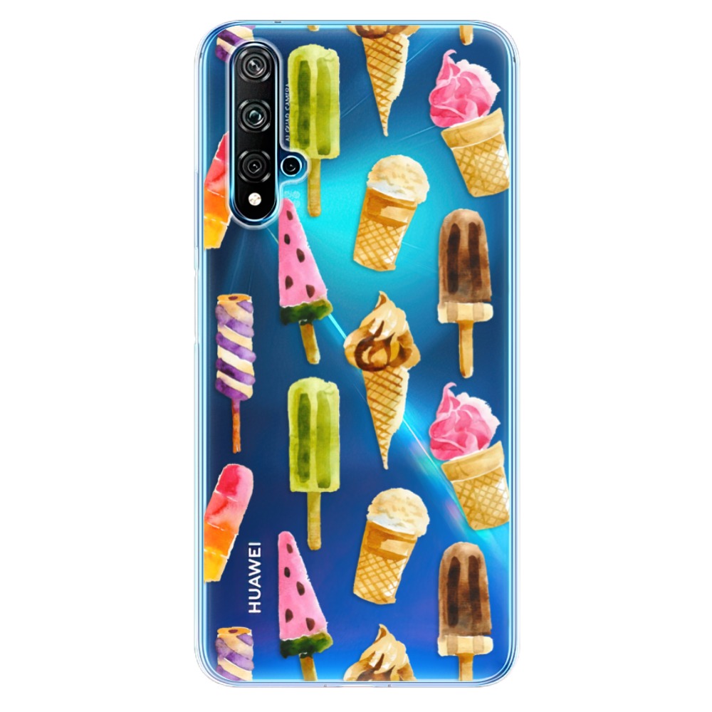 Odolné silikónové puzdro iSaprio - Ice Cream - Huawei Nova 5T