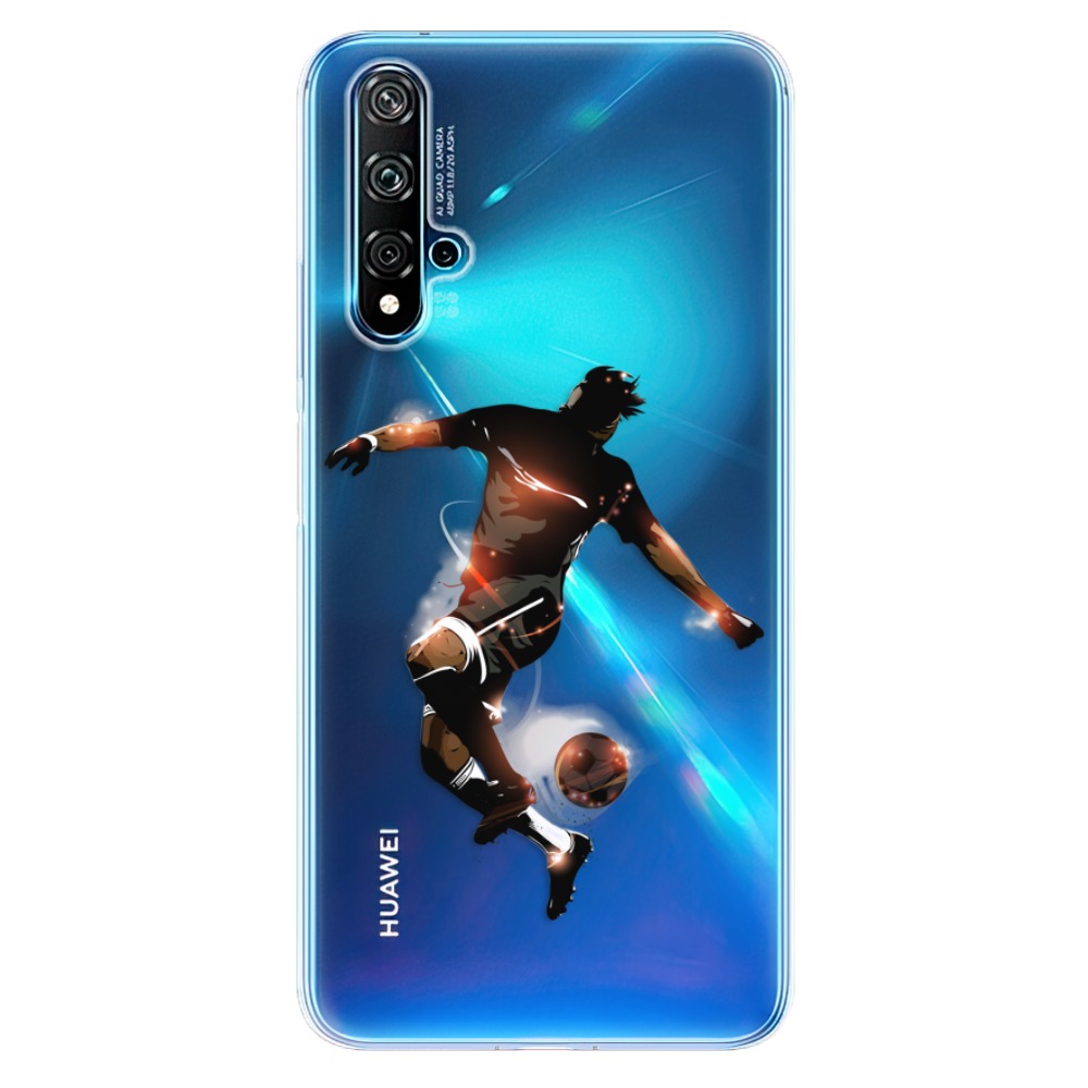 Odolné silikónové puzdro iSaprio - Fotball 01 - Huawei Nova 5T