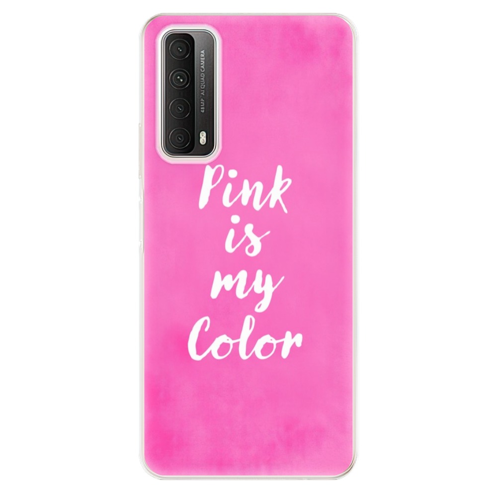 Odolné silikónové puzdro iSaprio - Pink is my color - Huawei P Smart 2021