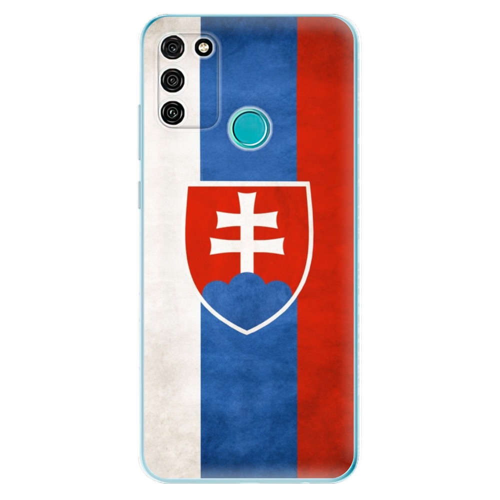 Odolné silikónové puzdro iSaprio - Slovakia Flag - Honor 9A