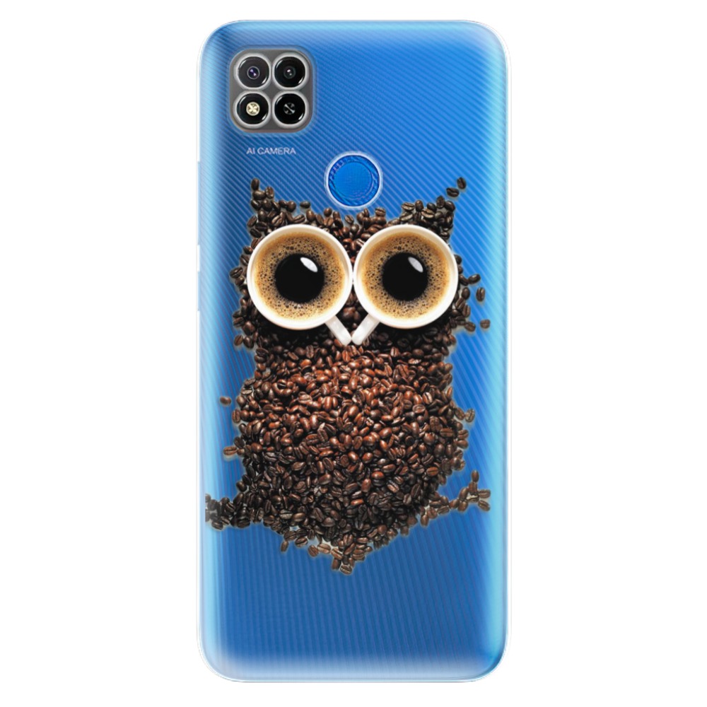 Odolné silikónové puzdro iSaprio - Owl And Coffee - Xiaomi Redmi 9C
