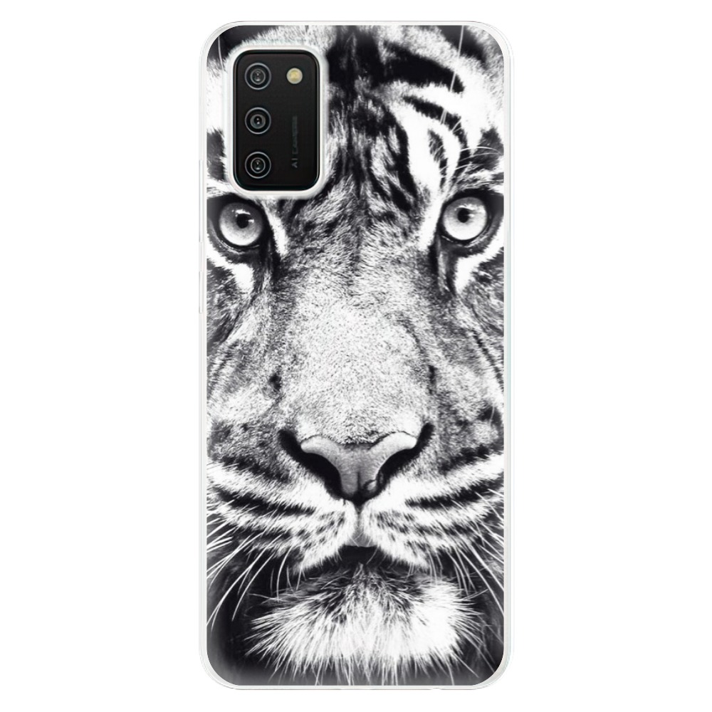 Odolné silikónové puzdro iSaprio - Tiger Face - Samsung Galaxy A02s