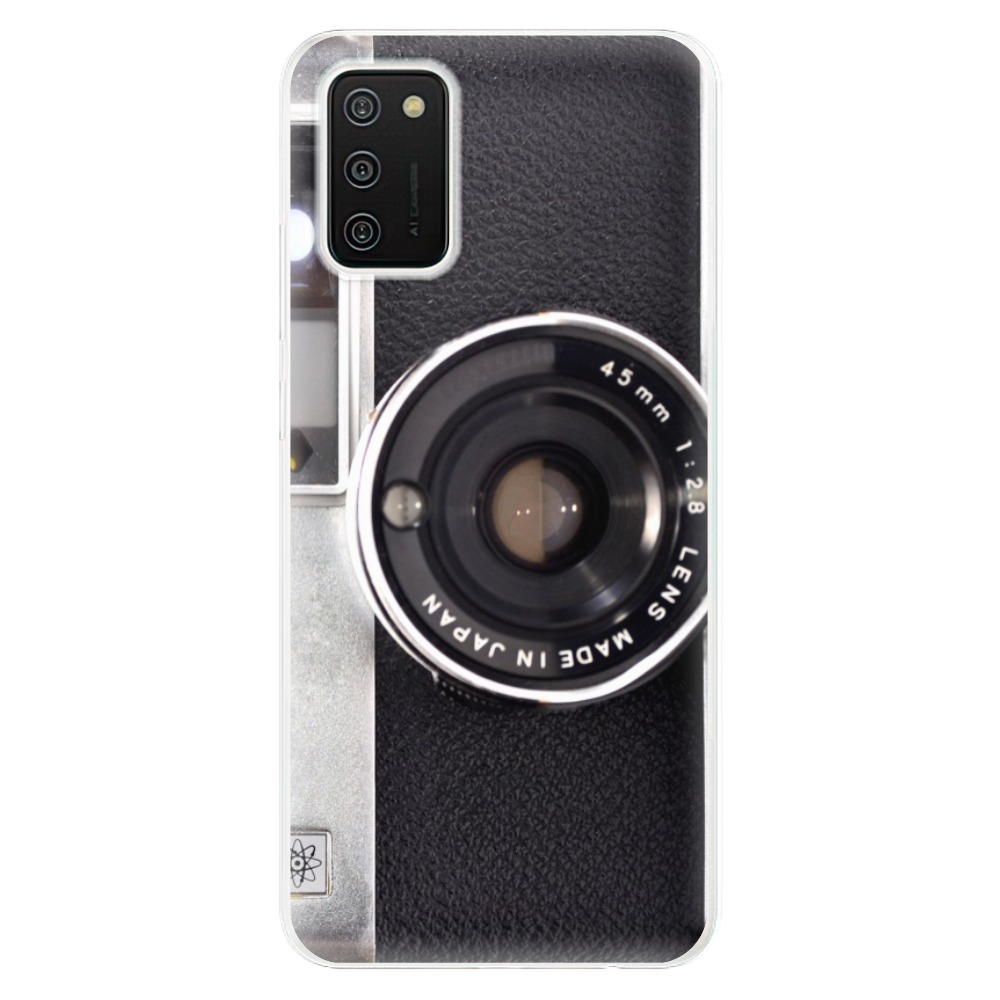 Odolné silikónové puzdro iSaprio - Vintage Camera 01 - Samsung Galaxy A02s