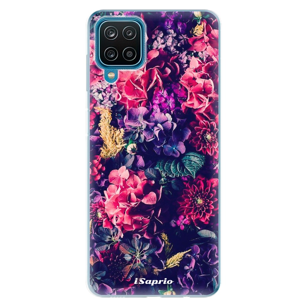 Odolné silikónové puzdro iSaprio - Flowers 10 - Samsung Galaxy A12