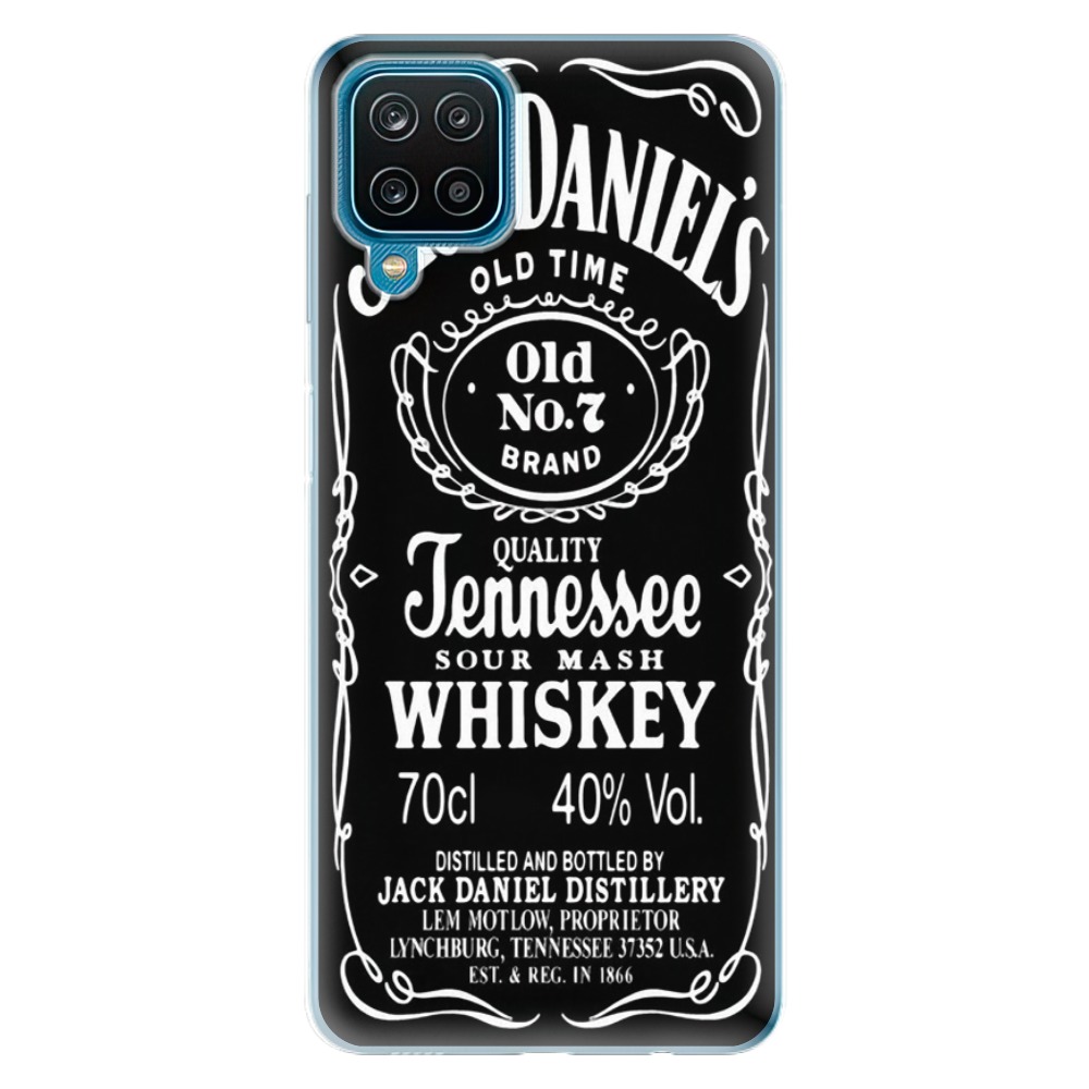 Odolné silikónové puzdro iSaprio - Jack Daniels - Samsung Galaxy A12